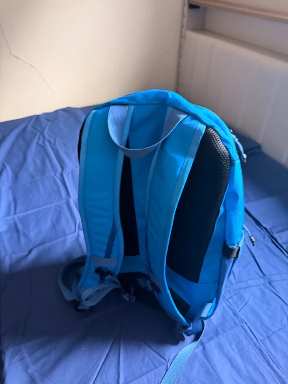 Fly Human Fly Blue Geometric Backpack